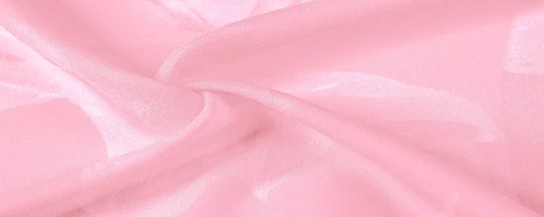Tekstur, latar belakang, pola, kain sutra, merah muda. Proyektor Anda — Stok Foto