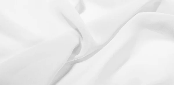 Μοτίβο φόντου υφής. Λευκό μετάξι ύφασμα με ένα λεπτό Ματ — Φωτογραφία Αρχείου