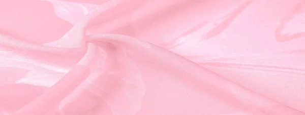 Textura, fondo, patrón, tela de seda, rosa. Sus proyectores —  Fotos de Stock