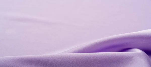 Textura de fundo, padrão. Tecido de seda lilás. É um suave , — Fotografia de Stock