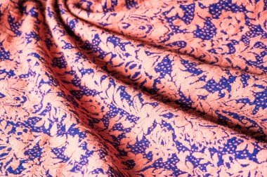 Dokulu, arka plan, desen, Kumaş yün, mavi bir arka plan üzerinde