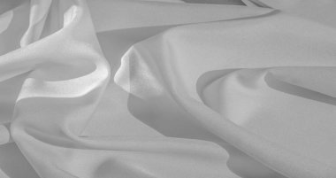 Doku, arka plan, desen, beyaz renk ipek kumaş, katı 