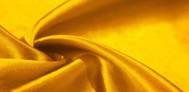 Doku, arka plan, desen, sarı ipek kumaş. Bu adorab