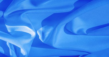 Doku, arka plan, desen, masif açık mavi ipek saton kumaş