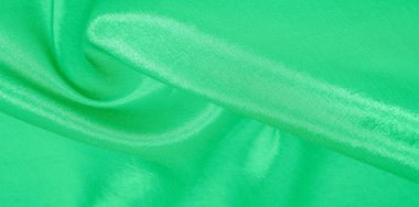 desen, arka plan, desen, doku, yeşil ipek kumaş. Bu u