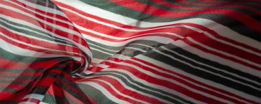 Arka plan dokusu. çok renkli çizgili ipek kumaş. Meksika co