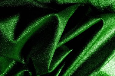 Doku, arka plan, desen. Kumaş Koyu yeşil kaplamalı wi