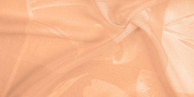 Doku, arka plan, desen, ipek kumaş, bej. Projektörünüz