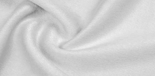 Pattern, texture, background, warm wool, white fabric. gives you — Stock Photo, Image