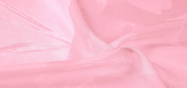 Textur, Hintergrund, Muster, Seidenstoff, rosa. Ihre Projektoren — Stockfoto