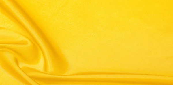 Motif, fond, motif, texture, tissu de soie jaune. Ceci — Photo