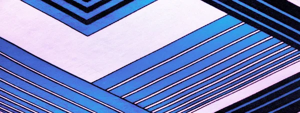 Textur, Hintergrund, Seidenstoff mit blau gestreiftem Muster. th — Stockfoto