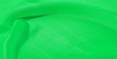  doku arka plan desen yeşil ipek kumaş. Bu ipek organze