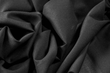 Dokulu arka plan Planları, Siyah kumaş. Li bu hafif kumaş