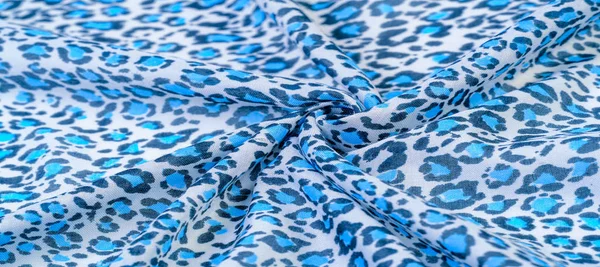 Texture, fond, motif, carte postale, tissu de soie, bleu azur — Photo