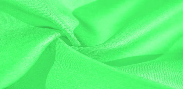 Textura, fondo, patrón, tejido de seda de color verde. Esto es... —  Fotos de Stock