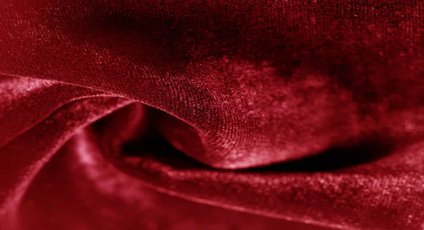 Текстура тла, візерунок. червоний вельвету. Скеля злітною смугою з — стокове фото