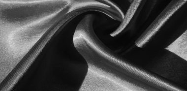 Doku, arka plan, desen, siyah ipek kumaş. Bu tapabl