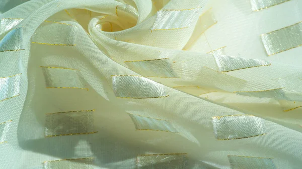 Textura, fundo, padrão, cartão postal, tecido de seda com metal s — Fotografia de Stock