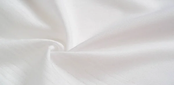 Textúra, selyem fehér szövet. From Telio, ez a organza van egy vékony, — Stock Fotó