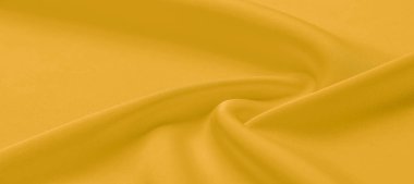 arka plan dokusu, desen. Sarı ipek kumaş. Çok hafif bir fa