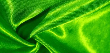 Doku, arka plan, desen, yeşil renk ipek kumaş. Bu bir