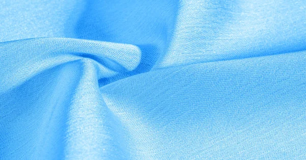 Latar belakang, pola, tekstur, wallpaper, kain sutra biru. Ini ha — Stok Foto