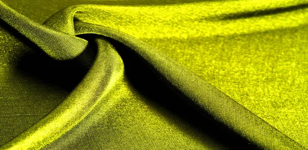 Текстура, фон, узор, горчичный цвет, ткань. cotton fabr — стоковое фото