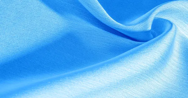 Sfondo, modello, texture, carta da parati, tessuto di seta blu. E ha — Foto Stock