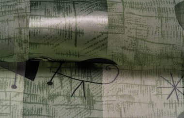 Arka plan dokusu Bir ipek baskı ile Evrensel georgette, drawin