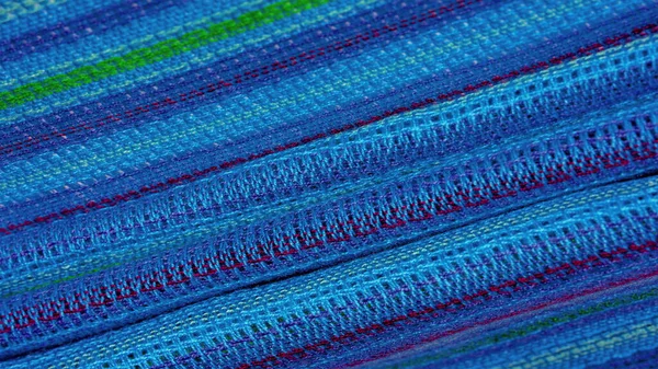 Textuur, achtergrond, patroon, briefkaart, stof blauw turkoois St — Stockfoto