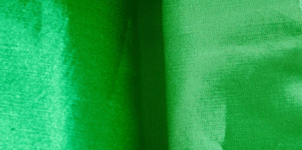 Pola, latar belakang, pola, tekstur, kain sutra hijau. Ini u — Stok Foto