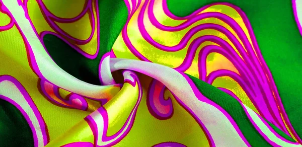 Silk abstrakt tyg. Detta lyxiga siden chiffong tyg är en sh — Stockfoto