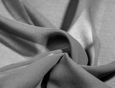 İpek kumaş Arka plan dokusu. Bu doğal siyah bir atkı.