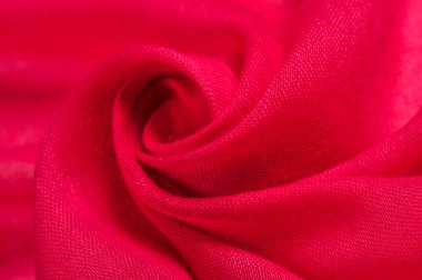 Doku ipek kumaş, kırmızı hollywood cerise Sizin için En İyi Fikirler
