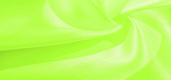 Texturová malba krásná hedvábná zelená krepe porcelán, vytvořen e — Stock fotografie