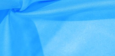 Doku, arka plan, desen, mavi ipek kumaş. Bu ipek 