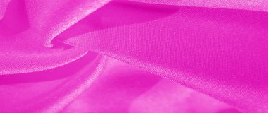 Doku, arka plan, desen, ipek pembe kumaş. Krep saden üzerinde t