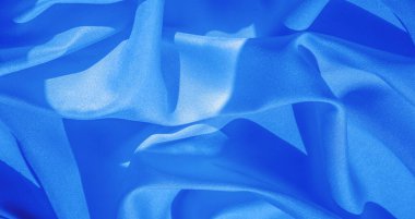 Doku, arka plan, desen, masif açık mavi ipek saton kumaş