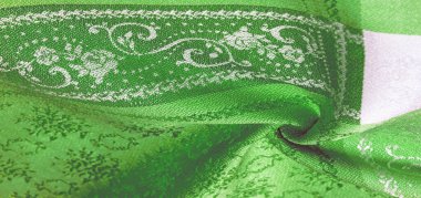 doku arka plan deseni. yeşil bez. Bu y için kullanılabilir