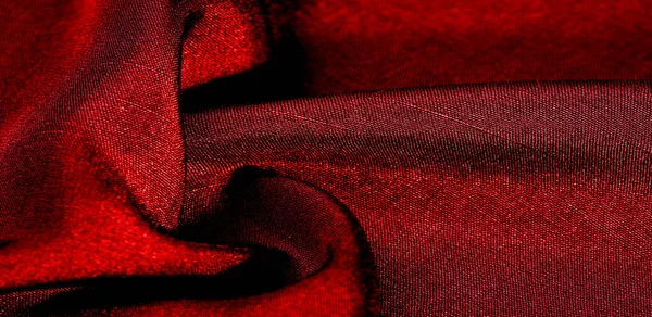 Texture, sfondo, motivo, colore rosso, tessuto. tessuto di cotone i — Foto Stock