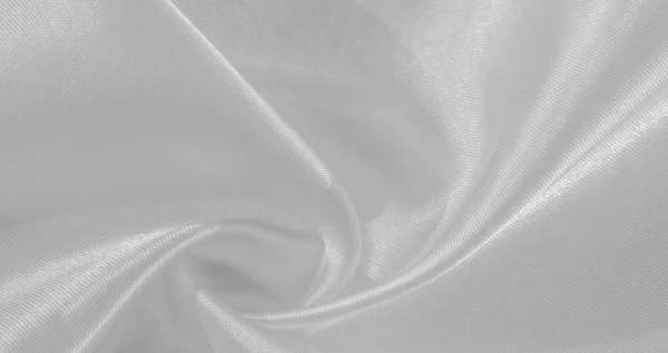 Texture Belle porcelaine de crêpe blanche de soie, créée spécialement — Photo