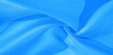 Doku, arka plan, desen, mavi ipek kumaş. Bu ipek 