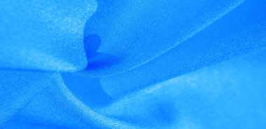 Doku, arka plan, desen, mavi ipek kumaş. Bu ipek 