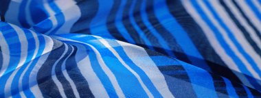 Arka plan dokusu. çok renkli çizgili ipek kumaş. Meksika co