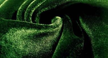 Doku arka planı, desen. yeşil kadife. Bu ağır siklet v