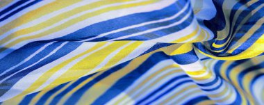 Arka plan dokusu. çok renkli çizgili ipek kumaş. Meksika co