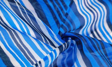 Arka plan dokusu. çok renkli çizgili ipek kumaş. Meksika co