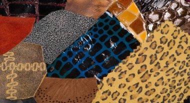 doku arka plan deseni. dekoratif hayvan derisi, parlak renk