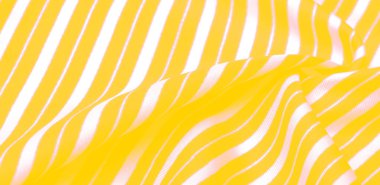 ipek çizgili kumaş. sarı beyaz çizgiler. Bu güzel, süper